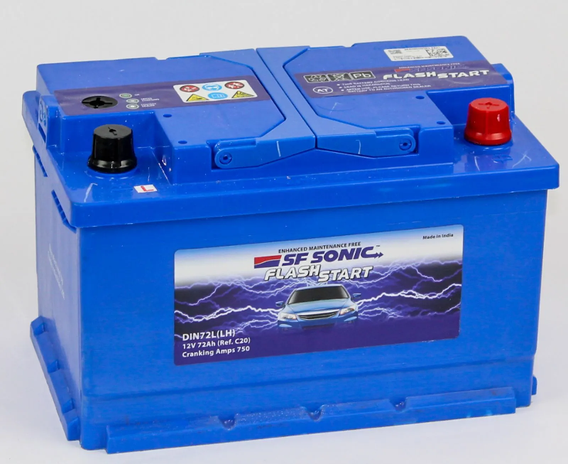 EXIDE SF SONIC 6СТ-72.0 низкий