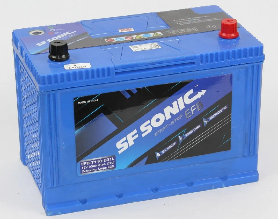 EXIDE SF SONIC EFB 6СТ-100.0 (110D31L)